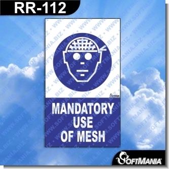 Read full article Premade Sign - MANDATORY USE OF MESH Read full article Premade Sign - MANDATORY USE OF MESH