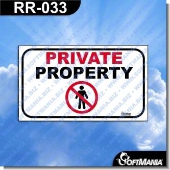 Read full article Premade Sign - PRIVATE PROPERTY