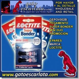 Lee el articulo completo PEGAMENTO SUPER BONDER MINI DUO - PROMOCION 6 PARES