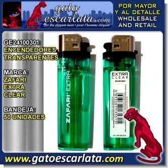 Read full article TRANSPARENT LIGHTERS BRAND ZAFARI EXTRA CLEAR BOX OF 50 UNITS