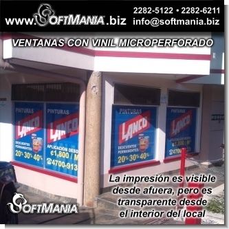 Lee el articulo completo Rotulacion de Ventanales con Adhesivo Microperforado