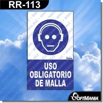 Lee el articulo completo Rotulo Prefabricado - USO OBLIGATORIO DE MALLA VERSION 02 Lee el articulo completo Rotulo Prefabricado - USO OBLIGATORIO DE MALLA VERSION 02
