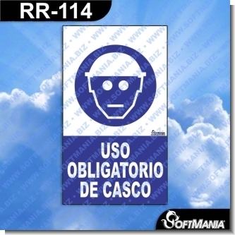 Lee el articulo completo Rotulo Prefabricado - USO OBLIGATORIO DE CASCO