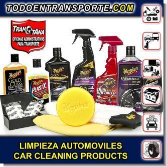 Lee el articulo completo PRODUCTOS PARA LIMPIEZA DE AUTOMOVILES