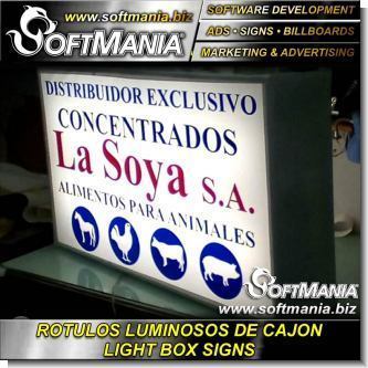 Lee el articulo completo ROTULOS LUMINOSOS DE CAJON