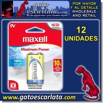 Lee el articulo completo BATERIAS ALKALINAS CUADRADAS DE 9 VOLTIOS MARCA MAXELL - 12 UNIDADES Lee el articulo completo BATERIAS ALKALINAS CUADRADAS DE 9 VOLTIOS MARCA MAXELL - 12 UNIDADES