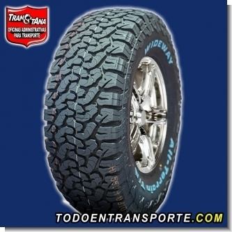 Read full article RADIAL TIRE FOR VEHICLE PICKUP TRUCK BRAND WIDEWAY SIZE 265/60 R20 MODEL ALL TERRAIN T/A AK3 LT
