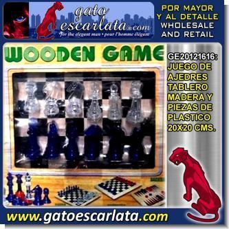 Read full article CHESS GAME WOOD BOARD AND PLASTIC PIECES (20X20 CENTIMETERS)
