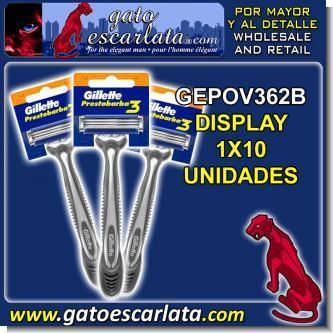 Lee el articulo completo RASURADORA PLASTICA DESECHABLE GILLETE PRESTOBARBA 3 - 10 UNIDADES Lee el articulo completo RASURADORA PLASTICA DESECHABLE GILLETE PRESTOBARBA 3 - 10 UNIDADES