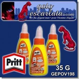 Lee el articulo completo BOTELLA DE PEGAMENTO ESCOLAR MARCA PRITT 35 GRAMOS - 12 UNIDADES
