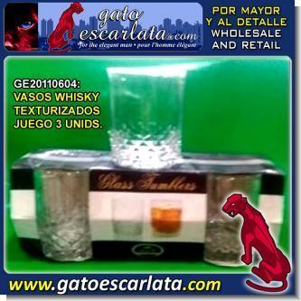 Lee el articulo completo VASOS DE WHISKY TEXTURIZADOS JUEGO DE 3 UNIDADES Lee el articulo completo VASOS DE WHISKY TEXTURIZADOS JUEGO DE 3 UNIDADES