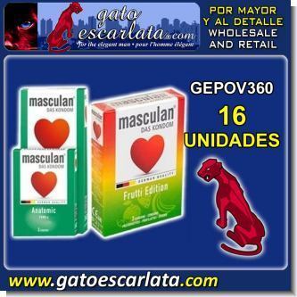 Read full article MALE CONDOM BRAND MASCULAN - 16 UNITS Read full article MALE CONDOM BRAND MASCULAN - 16 UNITS