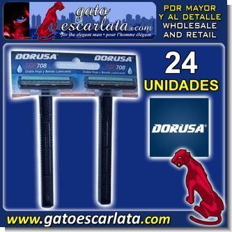 Lee el articulo completo RASURADORA PLASTICA DESECHABLE PRESTOBARBA MARCA DORUSA - 24 UNIDADES