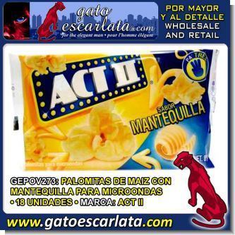 Lee el articulo completo PALOMITAS DE MAIZ CON MANTEQUILLA PARA MICROONDAS MARCA ACT II - 18 UNIDADES Lee el articulo completo PALOMITAS DE MAIZ CON MANTEQUILLA PARA MICROONDAS MARCA ACT II - 18 UNIDADES