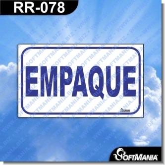 Lee el articulo completo Rotulo Prefabricado - EMPAQUE