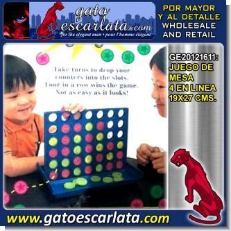 Lee el articulo completo JUEGO DE MESA CUATRO EN LINEA (19X27 CENTIMETROS)