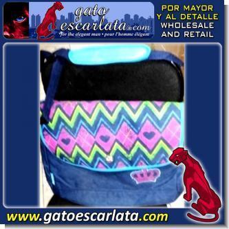 Read full article LARGE COLORFUL FABRIC BAG - 0245 - DOZEN WHOLESALE