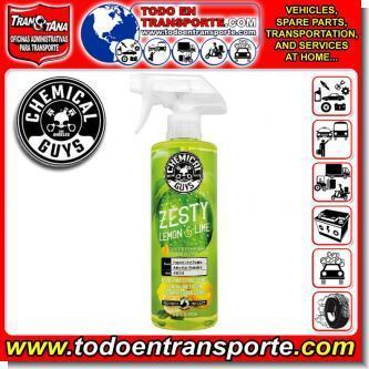 Read full article ZESTY - Lemon Lime Scent Air Freshener and Odor Eliminator (16 oz) - Chemical Guys Read full article ZESTY - Lemon Lime Scent Air Freshener and Odor Eliminator (16 oz) - Chemical Guys