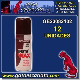 Read full article LIQUID SHOE POLISH BRAND INSTAWAX 60 MILILITERS - BROWN COLOR - DOZEN Read full article LIQUID SHOE POLISH BRAND INSTAWAX 60 MILILITERS - BROWN COLOR - DOZEN